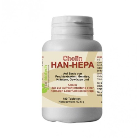 HAN-HEPA ➤ Leber Vitamin Tabletten